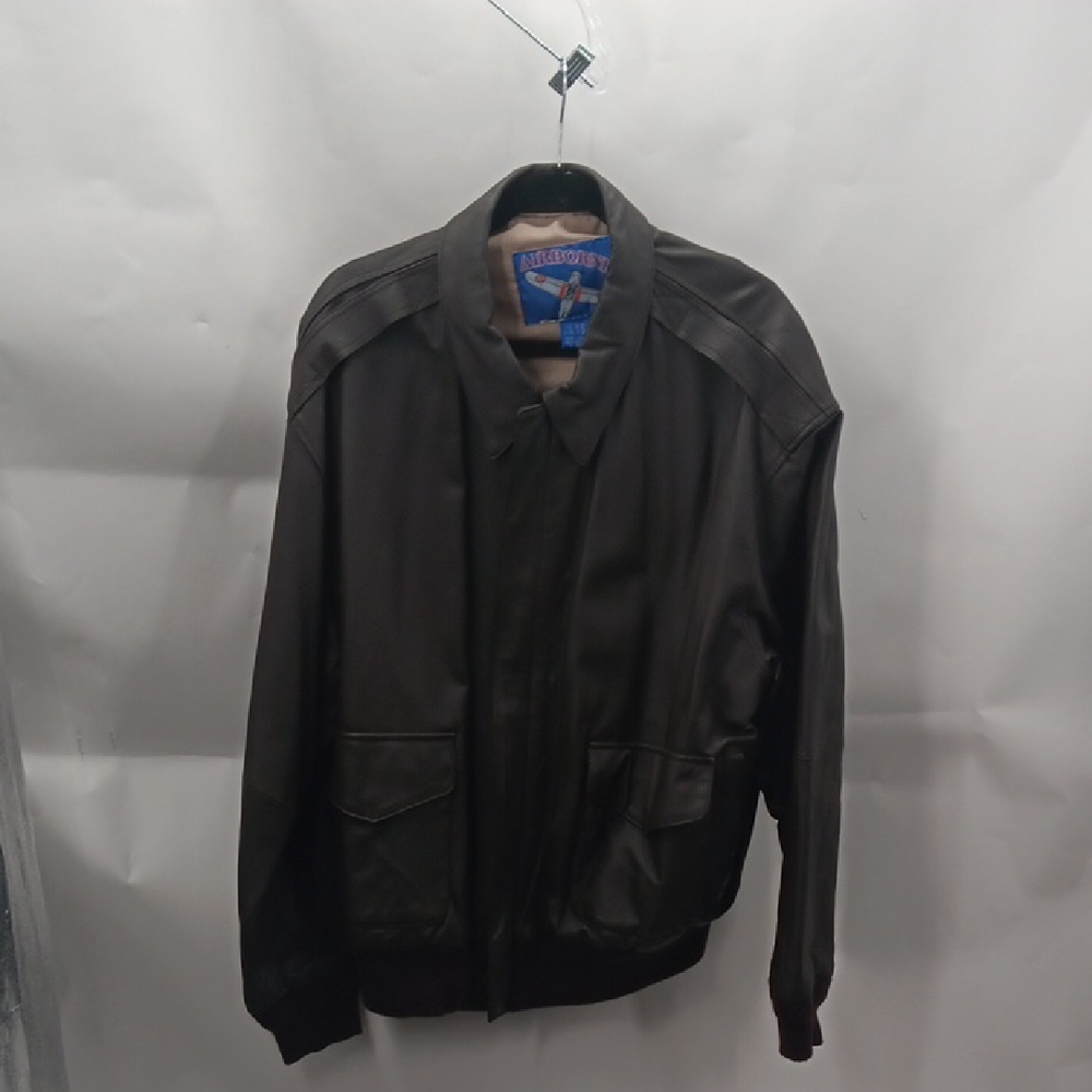 Airborne Men's Brown Leather Jacket